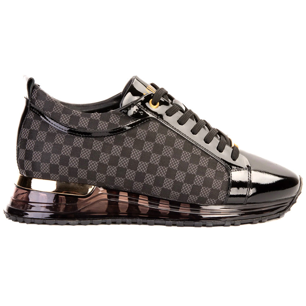 Vinci Leather The Monte Carlo Limited Edition Sneaker Black & Gold