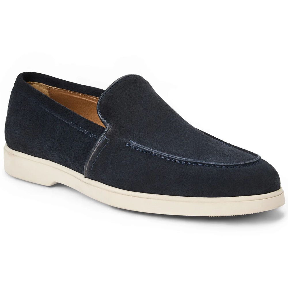 Bruno Magli Etna Italian Suede Loafer Navy