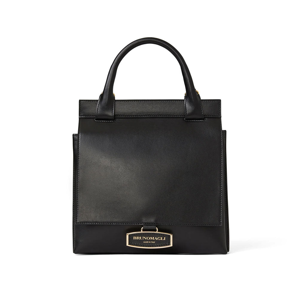 Bruno Magli Women's Etta Leather Handbag Black