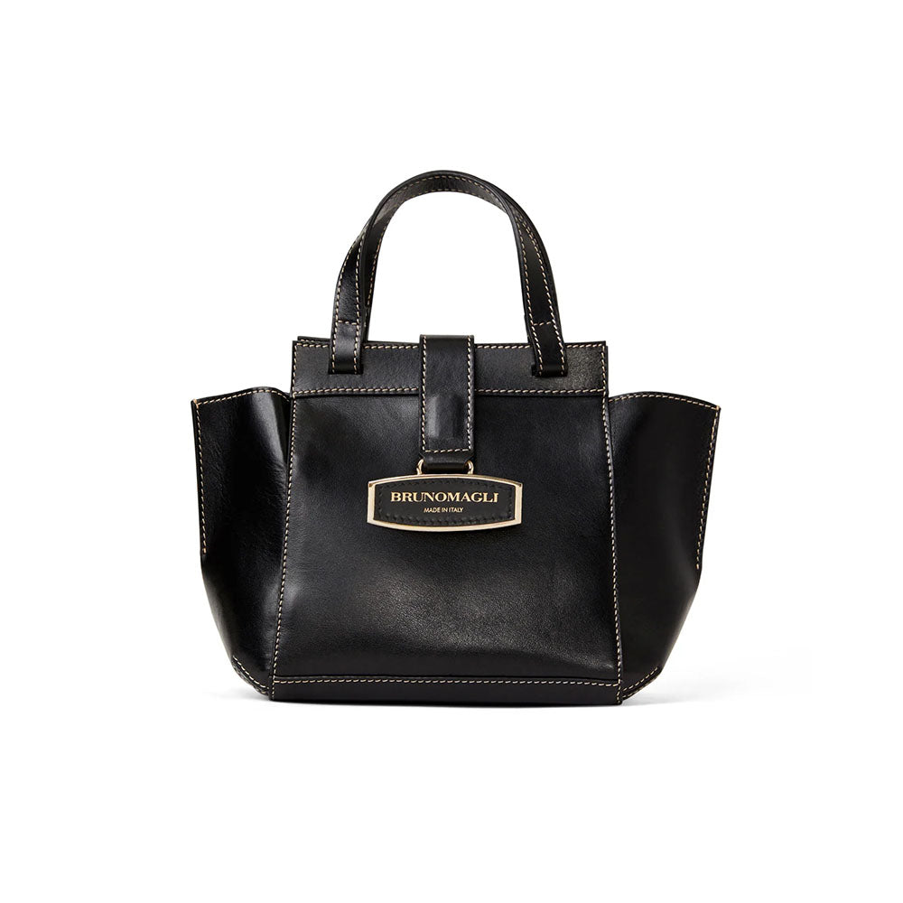 Bruno Magli Women's Eva Leather Handbag Black