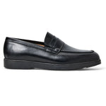 Bruno Magli "M" Collection Ezra Leather Penny Loafer Black