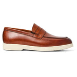 Bruno Magli "M" Collection Ezra Leather Penny Loafer Cognac