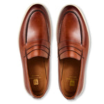 Bruno Magli "M" Collection Ezra Leather Penny Loafer Cognac