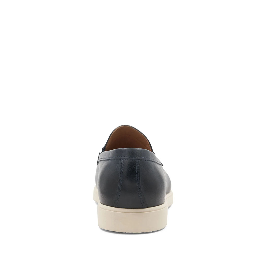 Bruno Magli "M" Collection Ezra Leather Penny Loafer Navy