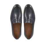 Bruno Magli "M" Collection Ezra Leather Penny Loafer Navy