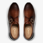 Vinci Leather The Torino Leather Sneaker Tan