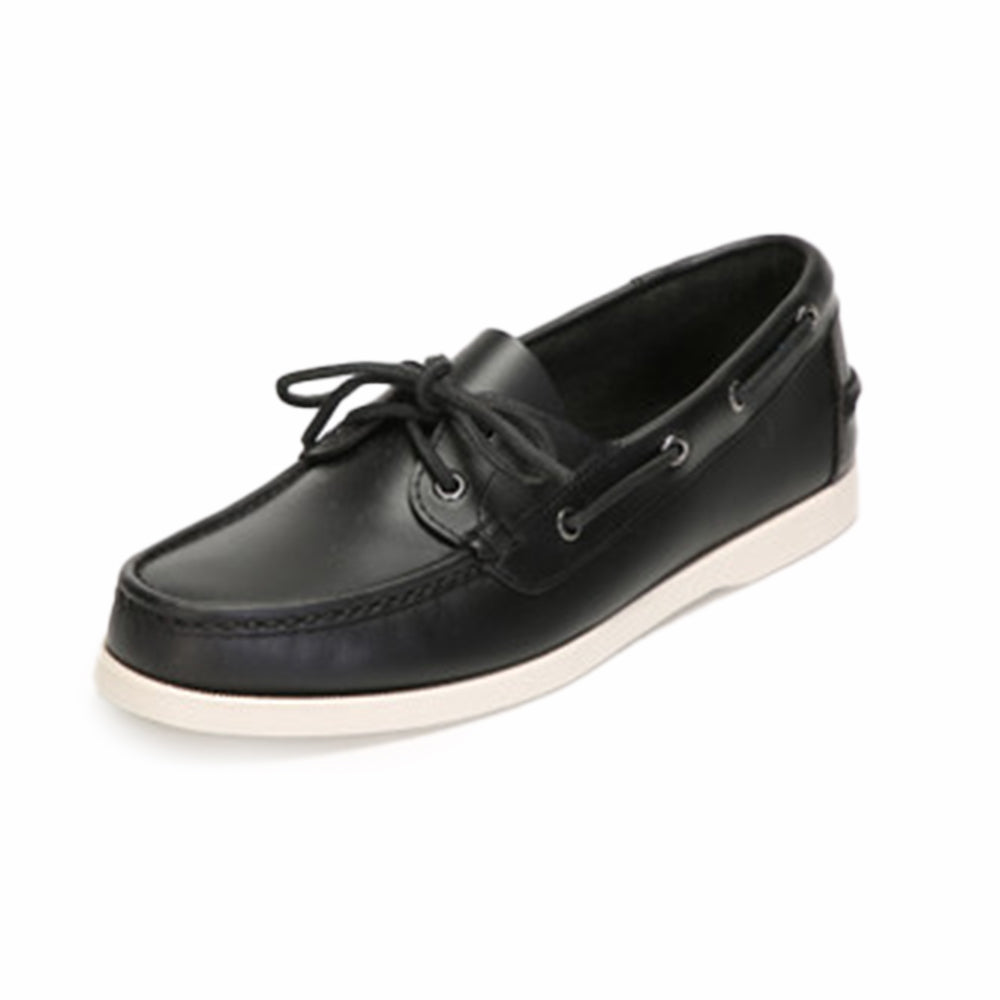 Neil M Boat Shoe Black