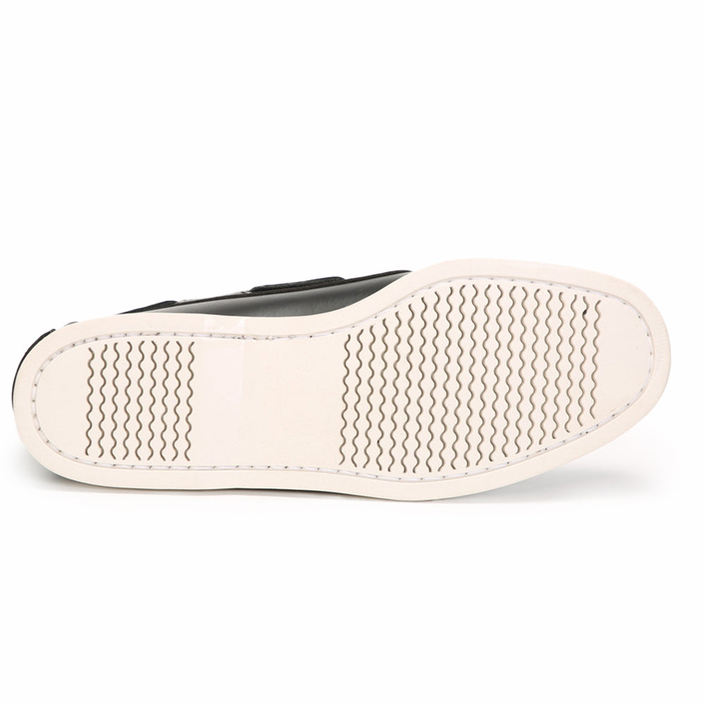 Neil M Boat Shoe Black