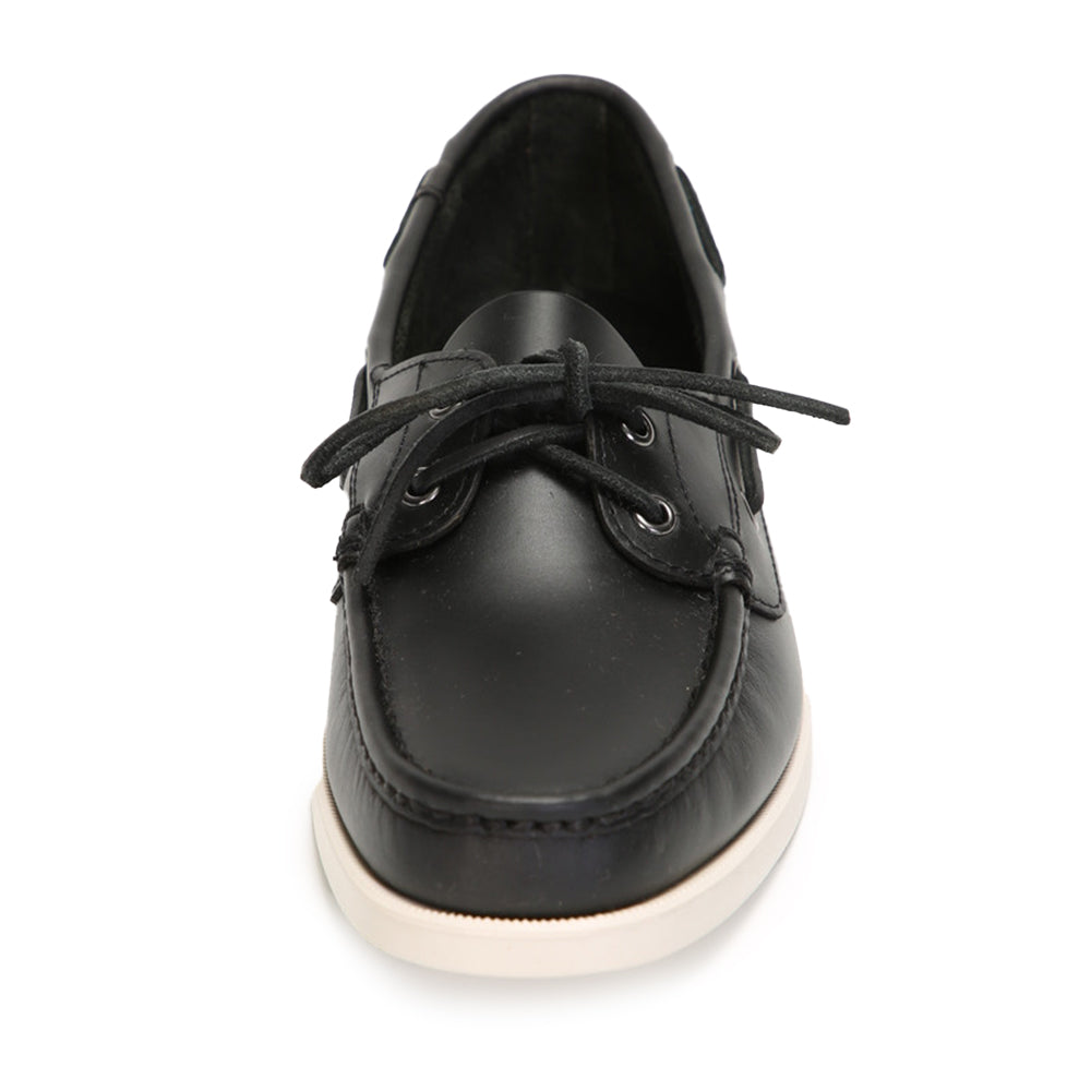 Neil M Boat Shoe Black