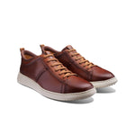 Samuel Hubbard Featherlight Flight Gore-Lace Sneaker Cognac