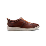 Samuel Hubbard Featherlight Flight Gore-Lace Sneaker Cognac