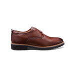 Samuel Hubbard Featherlight Founder Tumbled Leather Oxford Brown