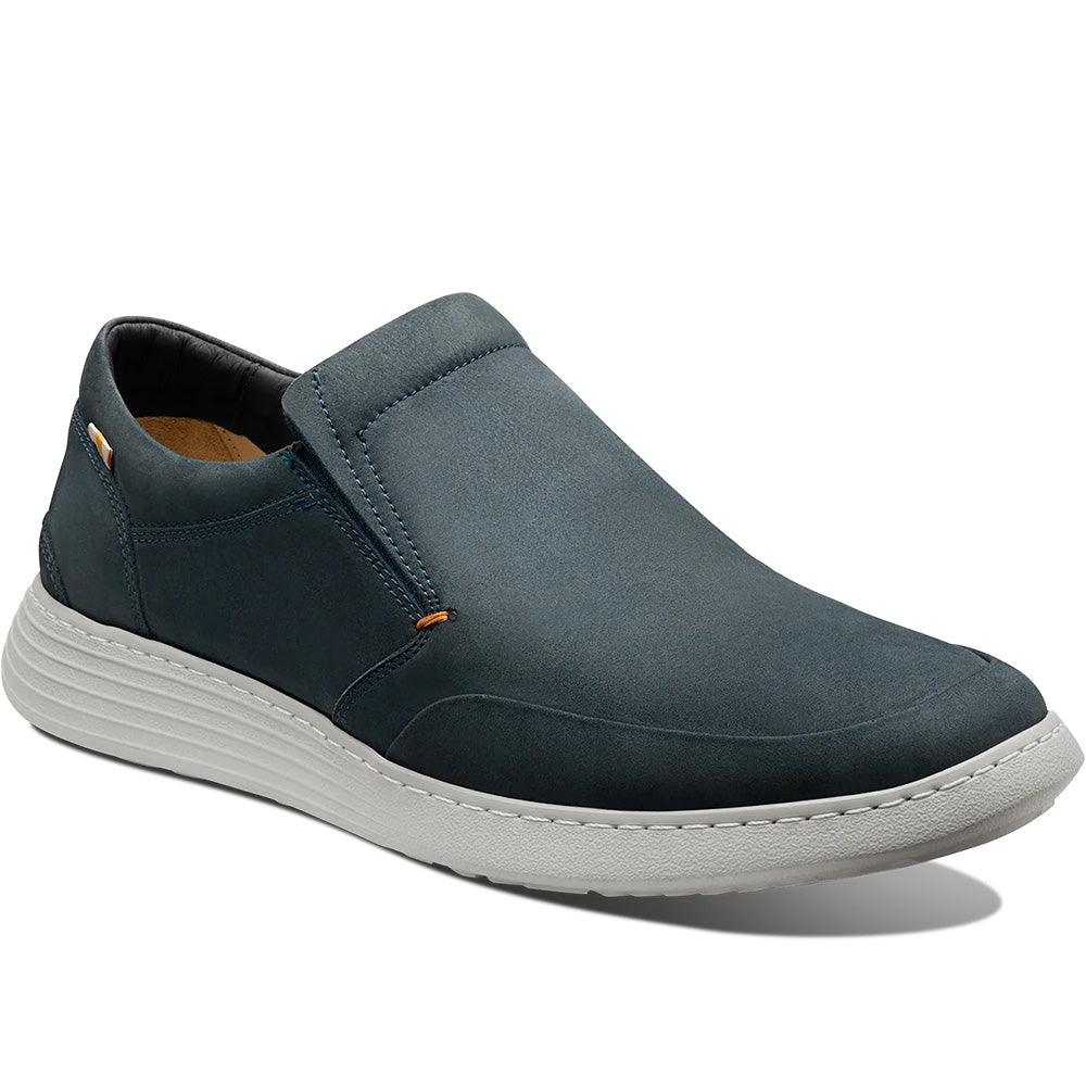 Samuel Hubbard Featherlight Nubuck Loafer Navy