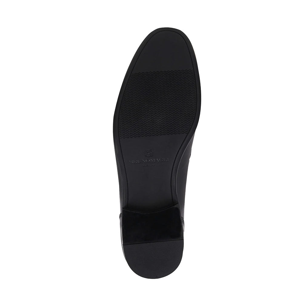 Bruno Magli Ferraro Leather Bit Loafer Black