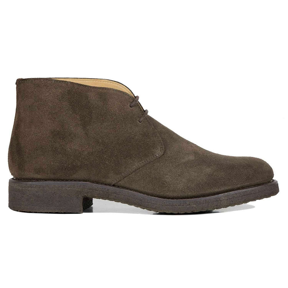 Il Gergo Boss Suede Chukka Boot Dark Brown