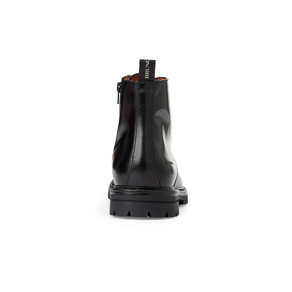 Bruno Magli Griffin 6-Inch Lace Up Leather Boot Black