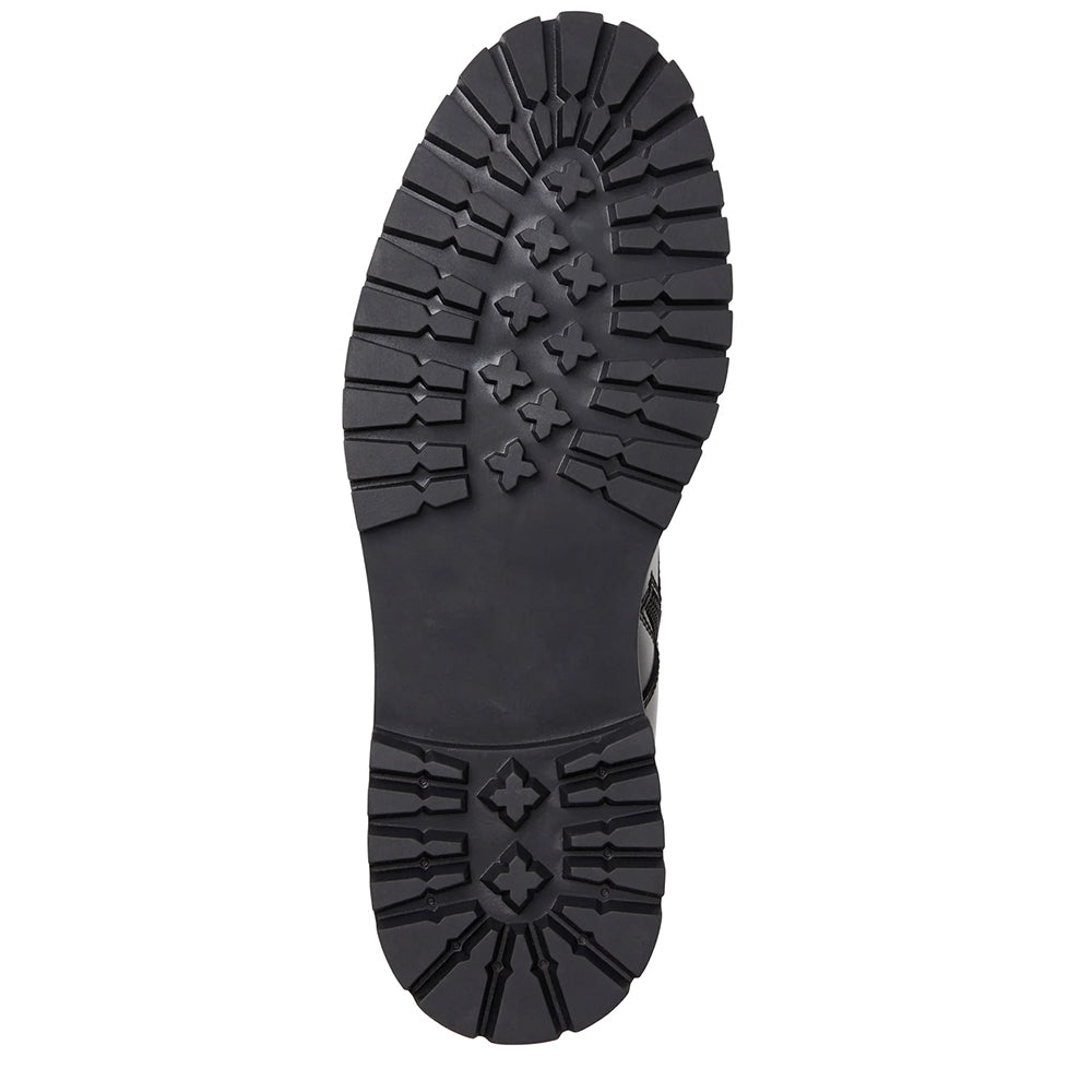 Bruno Magli Griffin 6-Inch Lace Up Leather Boot Black