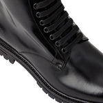 Bruno Magli Griffin 6-Inch Lace Up Leather Boot Black