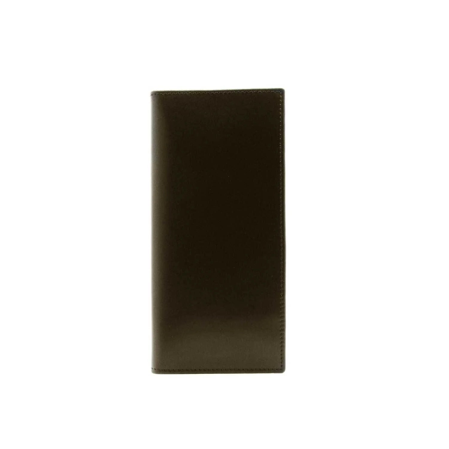 Il Gergo Leonard Leather Bi-Fold Card Holder Coffee