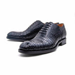Ugo Vasare Gaelic Alligator Oxford Black