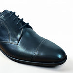 Calzoleria Toscana Gaggio Parma Calfskin Cap Toe Derby Black