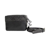 View product image 1: Robert Zur Women's Gemma True Glove Woven Handbag Black