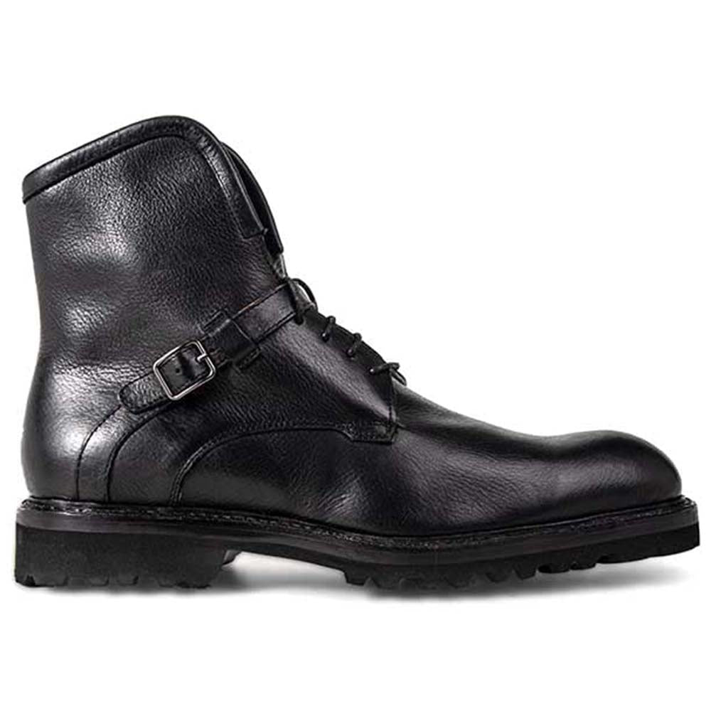 Ugo Vasare George Winter Shearling Boots Black