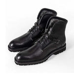 Ugo Vasare George Winter Shearling Boots Black