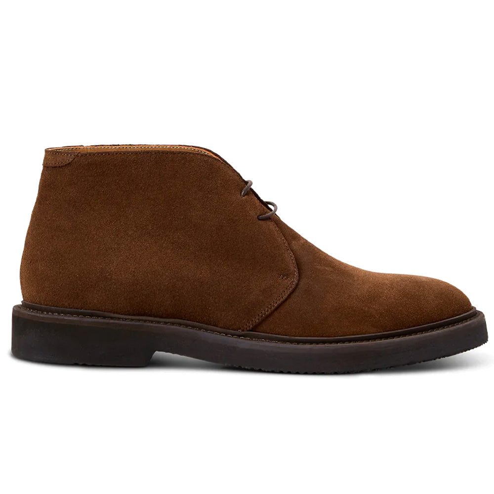 Aquatalia Golliard Suede Lace Up Chukka Boot Taupe