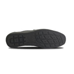 Calzoleria Toscana Zula Velour / Suede Penny Driving Loafer Grey