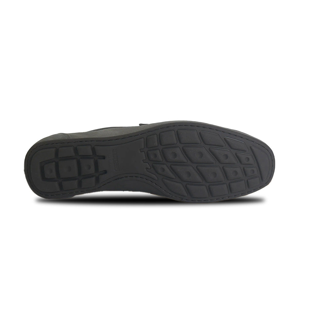 Calzoleria Toscana Zula Velour / Suede Penny Driving Loafer Grey