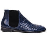 Calzoleria Toscana H705 Woven Boots Navy