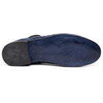 Calzoleria Toscana H705 Woven Boots Navy