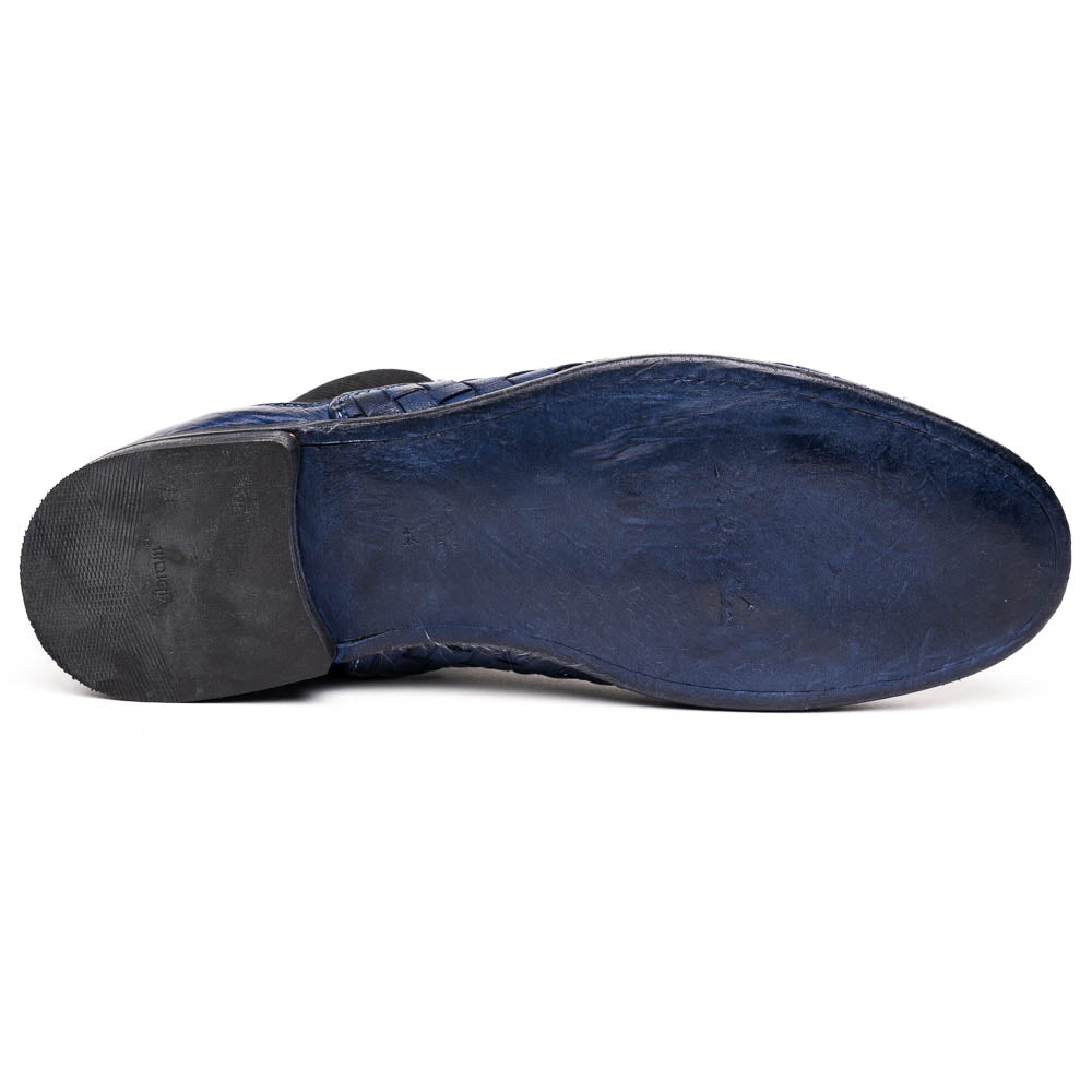 Calzoleria Toscana H705 Woven Boots Navy