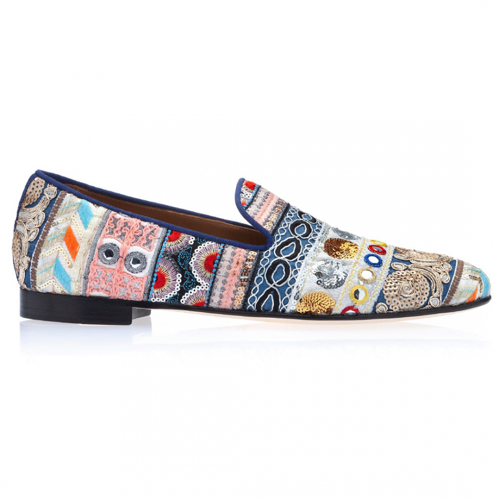 Superglamourous Harly Nandita Slippers White