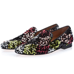 Superglamourous Harley Rhombus Slippers Multi-Color