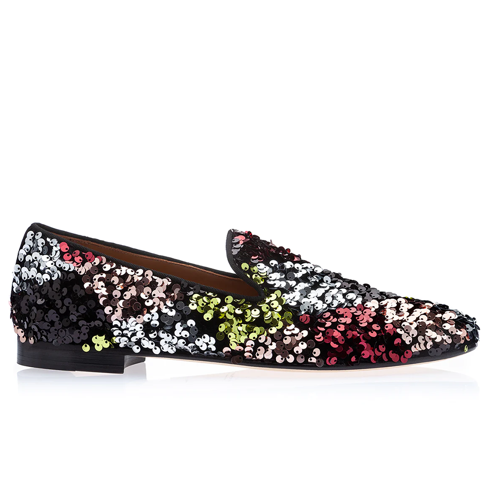 Superglamourous Harley Rhombus Slippers Multi-Color