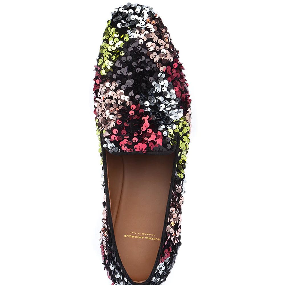 Superglamourous Harley Rhombus Slippers Multi-Color