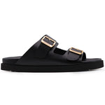 Harris Firenze 1913 Calfskin Sandals Black