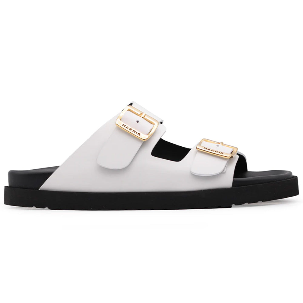 Harris Firenze 1913 Calfskin Sandals White