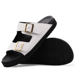 Harris Firenze 1913 Calfskin Sandals White