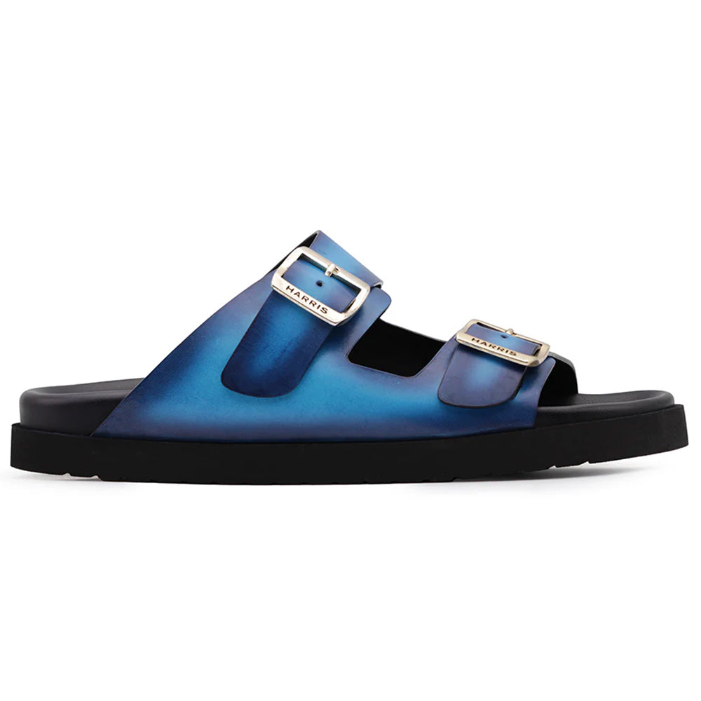 Harris Firenze 1913 Leather Sandals Sky Blue
