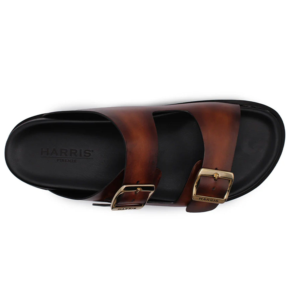 Harris Firenze 1913 Leather Sandals Brown