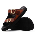 Harris Firenze 1913 Leather Sandals Brown