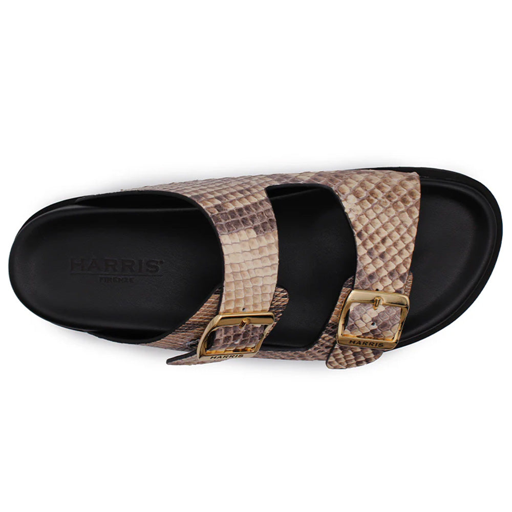 Harris Firenze 1913 Genuine Python Sandal Rock