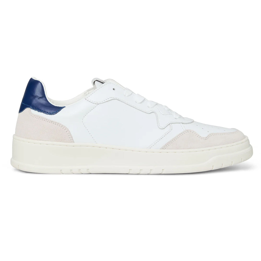 Bruno Magli Henry Suede & Leather Sneaker White