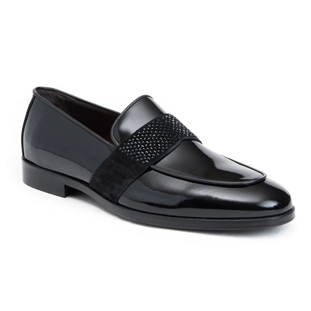 Bruno Magli Howard Patent Leather Loafer Black