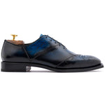 Harris Firenze 1913 Hand-Painted Signature Oxford Blue