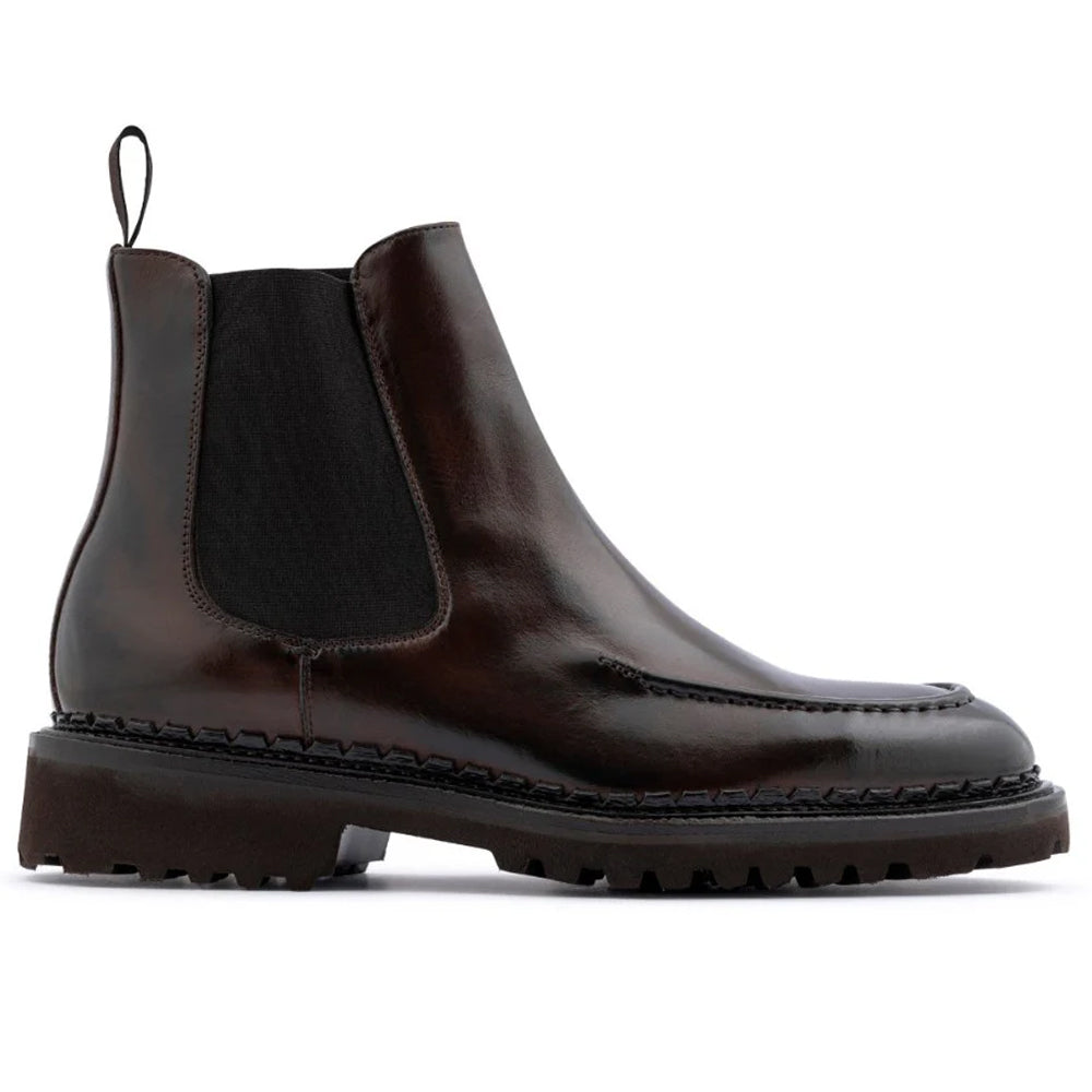 Harris Firenze 1913 Leather Ankle Boots Brown