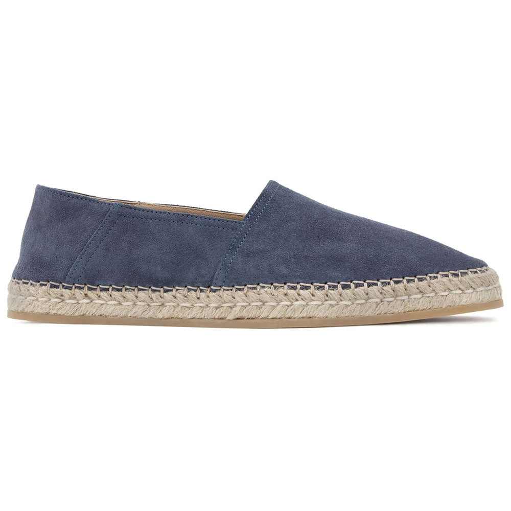 Il Gergo Havana Suede Espadrillas Slip-On Denim